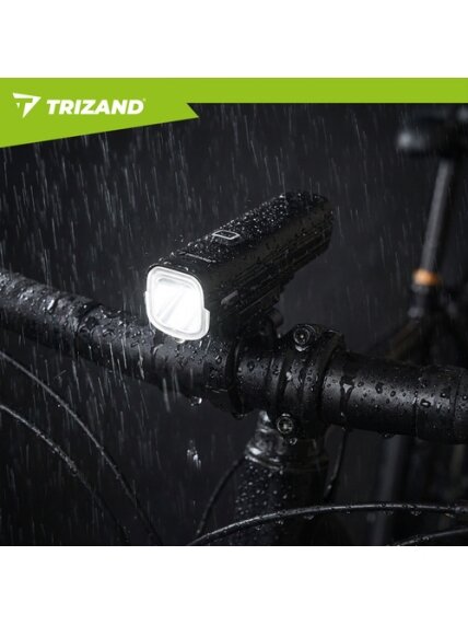 1000 lm LED dviračio žibintas + „Trizand“ galinis žibintas 5