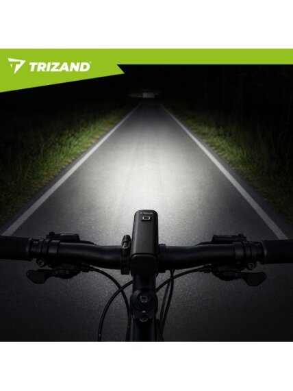 1000 lm LED dviračio žibintas + „Trizand“ galinis žibintas 6