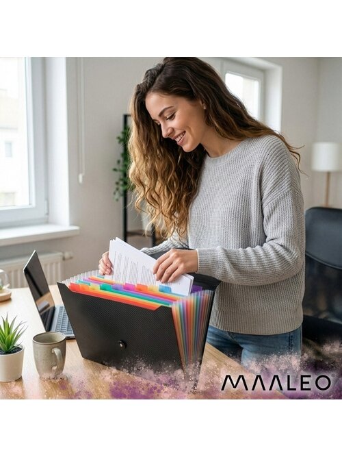13 skyrių dokumentų aplankas Maaleo 27227 4