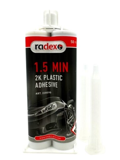 2K klijai plastikui (90 sek.) 50ml RADEX