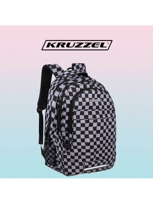 30L kuprinė - šaškių lenta Kruzzel 24531 1 30L kuprinė - šaškių lenta Kruzzel 24531 1