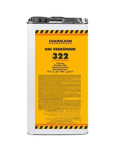 322 Akrilinis skiediklis UNI 5 L CHAMAELEON 322 Akrilinis skiediklis UNI 5 L CHAMAELEON