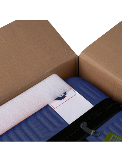 3 viename lagaminų rinkinys – tamsiai mėlynas Trizand 26664 3