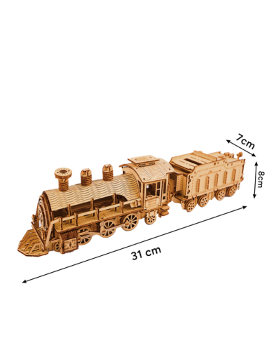 3D dėlionė - Kruzzel lokomotyvas 26515