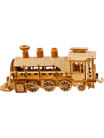 3D dėlionė - Kruzzel lokomotyvas 26515 4