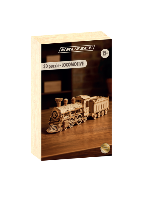 3D dėlionė - Kruzzel lokomotyvas 26515 2