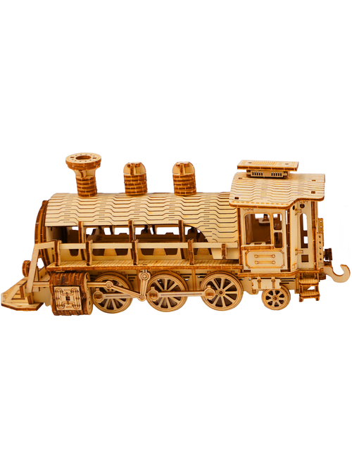 3D dėlionė - Kruzzel lokomotyvas 26515 4