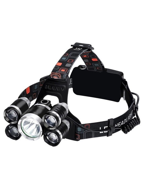 5 x T6 CREE LED priekinis žibintas 3 5 x T6 CREE LED priekinis žibintas 3