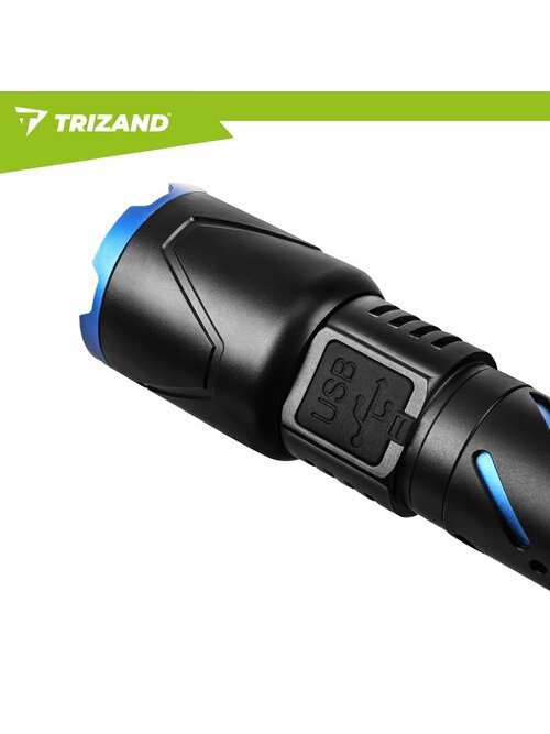 800 lm Trizand 26950 taktinis žibintuvėlis 13