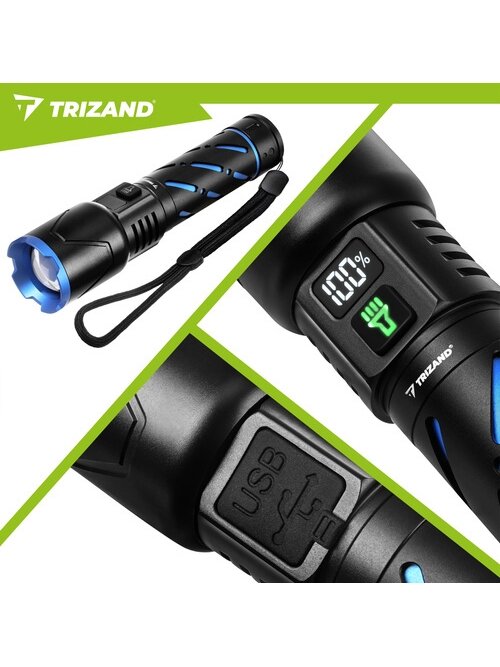 800 lm Trizand 26950 taktinis žibintuvėlis 26