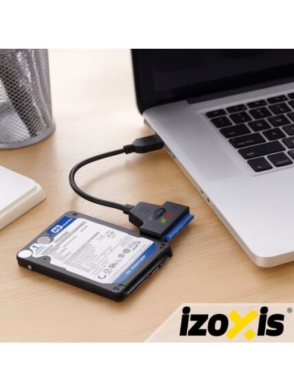 Adapter USB to SATA 3.0 Izoxis 26096 5 Adapter USB to SATA 3.0 Izoxis 26096 5