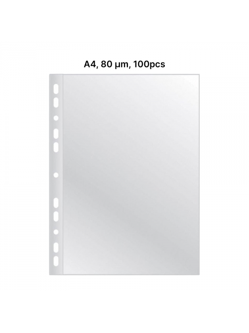 AD Class Įmautės dokumentams A4 skaidrios 80 mikr., pakuotėje 100 vnt. (A4CC80-100) AD Class Įmautės dokumentams A4 skaidrios 80 mikr., pakuotėje 100 vnt. (A4CC80-100)