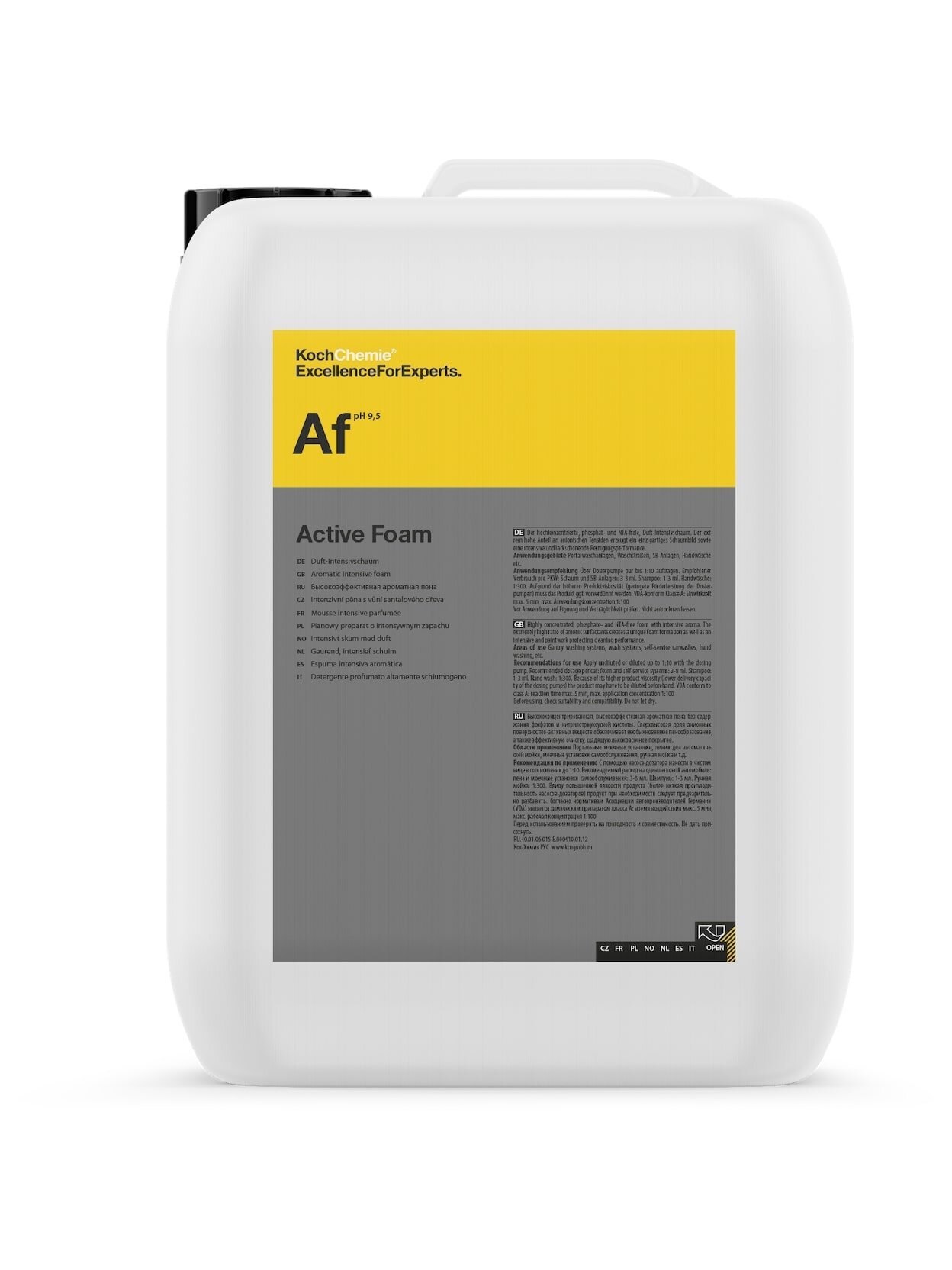 Aktyvios putos Active Foam AF 21Kg 282021 Koch Chemie Aktyvios putos Active Foam AF 21Kg 282021 Koch Chemie