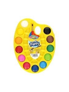 Akvarelė Colorino Kids paletėje 12 spalvų Akvarelė Colorino Kids paletėje 12 spalvų