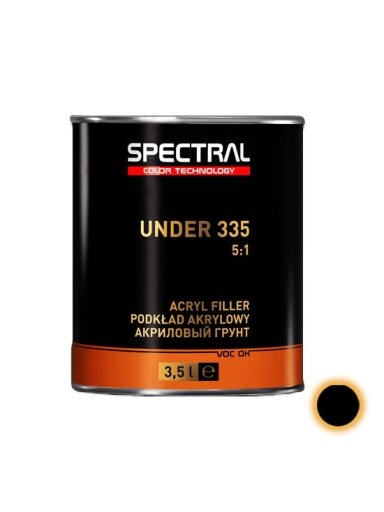 Akrilinis gruntas UNDER 335 5:1 P5 juodas 3.5 l Akrilinis gruntas UNDER 335 5:1 P5 juodas 3.5 l