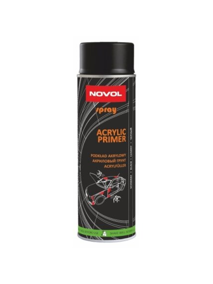 Akrilinis gruntas juodas ACRYLIC PRIMER aerozolinis 500ml Akrilinis gruntas juodas ACRYLIC PRIMER aerozolinis 500ml