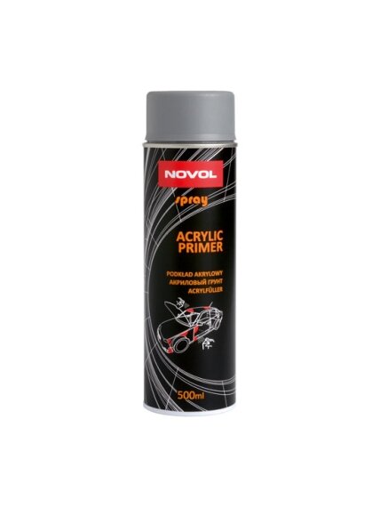 Akrilinis gruntas pilkas ACRYLIC PRIMER aerozolinis 500ml Akrilinis gruntas pilkas ACRYLIC PRIMER aerozolinis 500ml