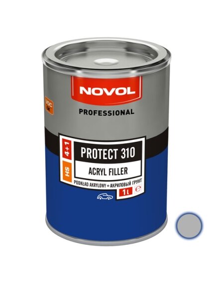 Akrilinis gruntas PROTECT 310 4+1 HS pilkas 1 l Akrilinis gruntas PROTECT 310 4+1 HS pilkas 1 l