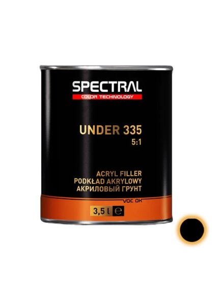 Akrilinis gruntas UNDER 335 5:1 P5 juodas 3.5 l Akrilinis gruntas UNDER 335 5:1 P5 juodas 3.5 l