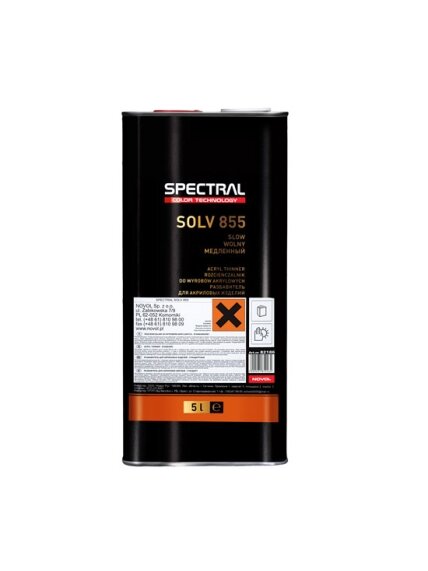 Akrilinis skiediklis SOLV 855 lėtas 5 l Akrilinis skiediklis SOLV 855 lėtas 5 l