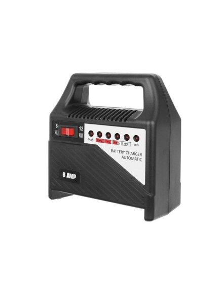 Akumuliatoriaus įkroviklis 12V 6A 8 Akumuliatoriaus įkroviklis 12V 6A 8