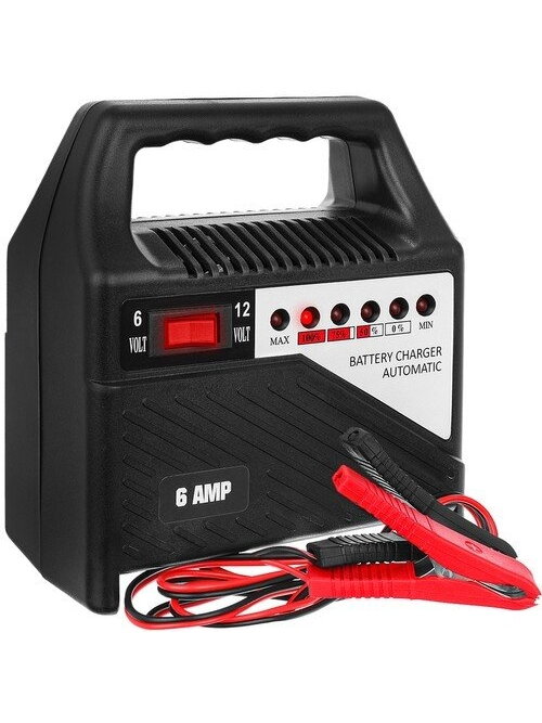 Akumuliatoriaus įkroviklis 12V 6A Akumuliatoriaus įkroviklis 12V 6A