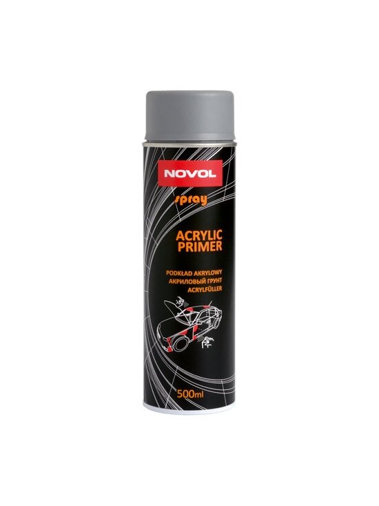 Akrilinis gruntas pilkas ACRYLIC PRIMER aerozolinis 500ml Akrilinis gruntas pilkas ACRYLIC PRIMER aerozolinis 500ml