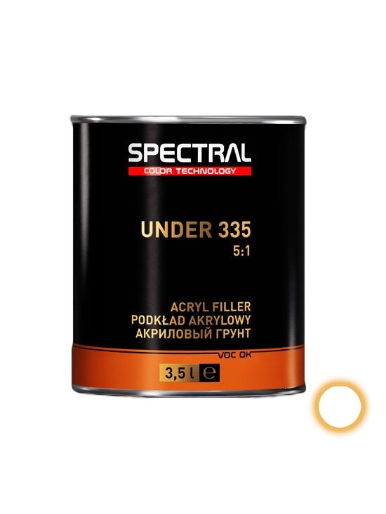 Akrilinis gruntas UNDER 335 5:1 P1 baltas 3.5 l Akrilinis gruntas UNDER 335 5:1 P1 baltas 3.5 l