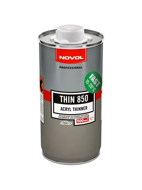 Akrilinis skiediklis 0.5 l greitas THIN 850 Akrilinis skiediklis 0.5 l greitas THIN 850