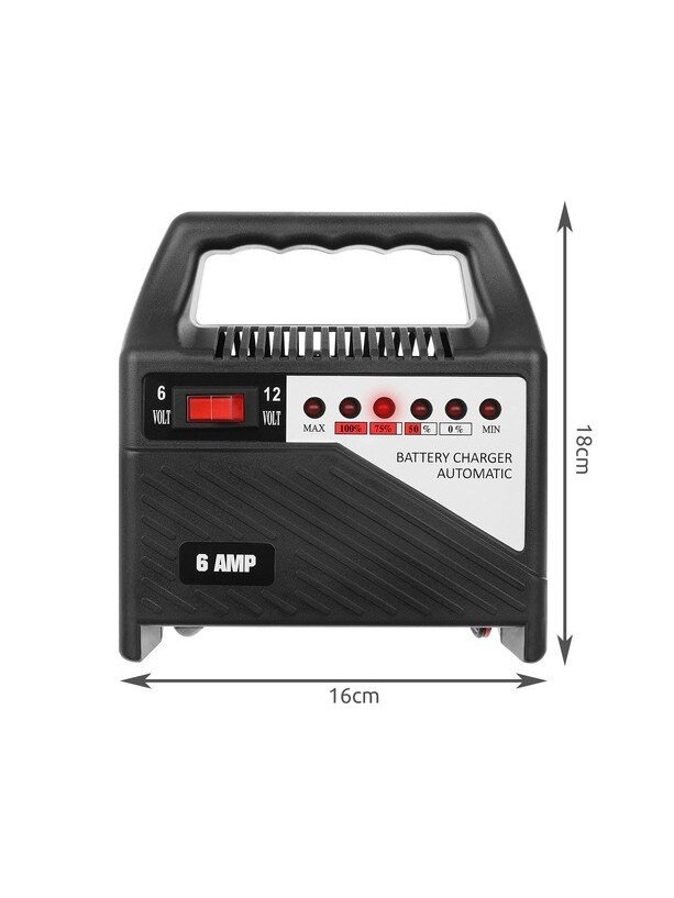 Akumuliatoriaus įkroviklis 12V 6A 3