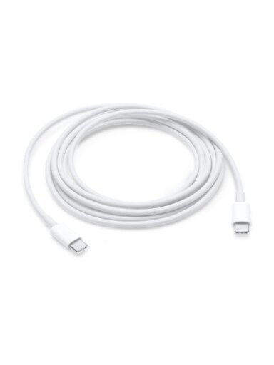 Apple USB Kabelis, USB-C į USB-C, 1 m, Balta