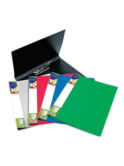 Aplankas su prispaudikliu Forpus Premier, A4, plastikinis, mėlynas 0817-102 Aplankas su prispaudikliu Forpus Premier, A4, plastikinis, mėlynas 0817-102