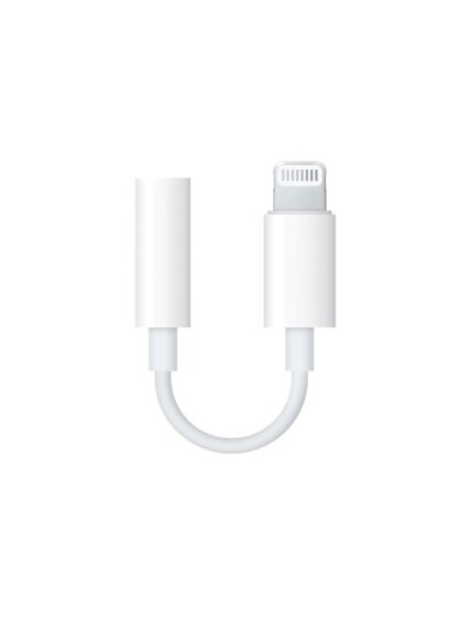 Apple Lightning to 3.5 mm Headphone Jack Adapteris, Balta Apple Lightning to 3.5 mm Headphone Jack Adapteris, Balta