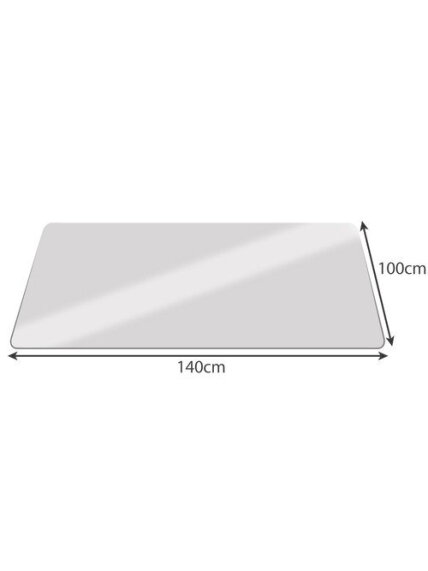 Apsauginis kilimėlis po kėde 100x140cm RUHHY - pieniškas 2 Apsauginis kilimėlis po kėde 100x140cm RUHHY - pieniškas 2