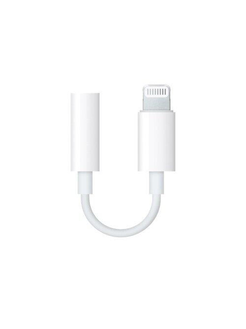 Apple Lightning to 3.5 mm Headphone Jack Adapteris, Balta Apple Lightning to 3.5 mm Headphone Jack Adapteris, Balta
