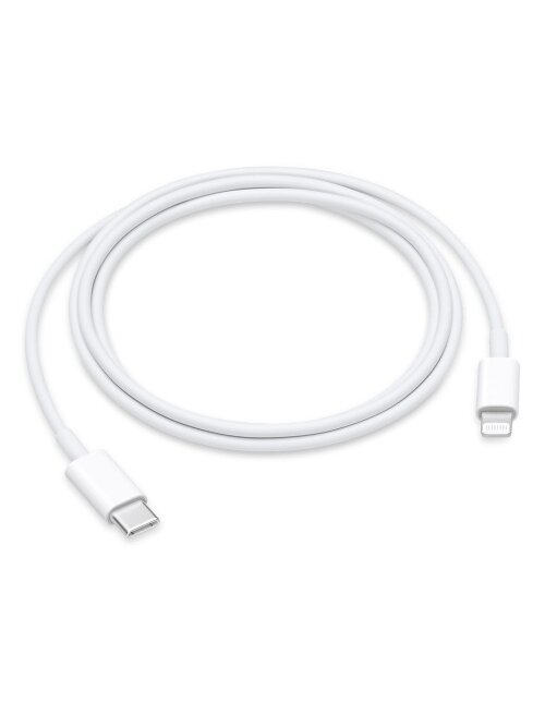 Apple USB-C Male į Lightning Male Kabelis 1m, Balta Apple USB-C Male į Lightning Male Kabelis 1m, Balta