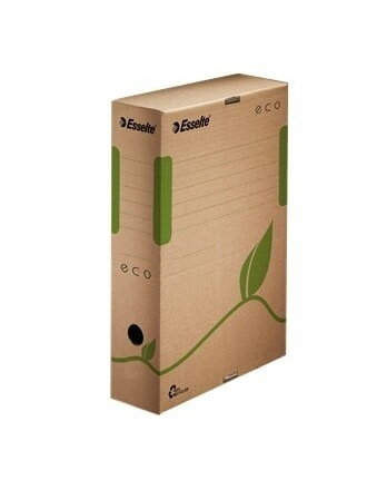 Archyvinė dėžė Esselte Eco, 100x327x233 mm., ruda Archyvinė dėžė Esselte Eco, 100x327x233 mm., ruda