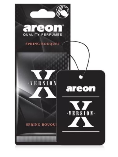 Areon X VERSION - Spring Bouquet auto oro gaiviklis Areon X VERSION - Spring Bouquet auto oro gaiviklis