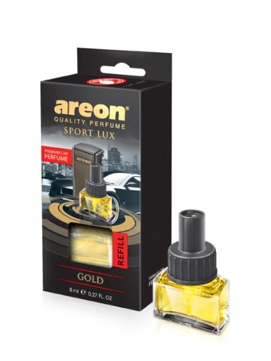 AREON CAR - Gold oro gaiviklio papildymas 8 ml AREON CAR - Gold oro gaiviklio papildymas 8 ml