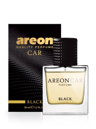 AREON CAR PERFUME - Black, 50ml AREON CAR PERFUME - Black, 50ml