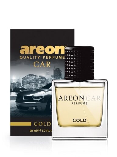 AREON CAR PERFUME - Gold, 50ml AREON CAR PERFUME - Gold, 50ml
