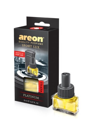 AREON CAR - Platinum oro gaiviklio papildymas 8 ml AREON CAR - Platinum oro gaiviklio papildymas 8 ml