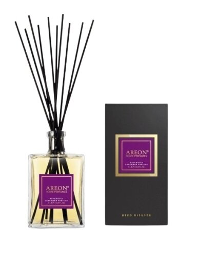 AREON HOME PERFUME Patchouli-Lavender-Vanilla oro gaiviklis namams 1l AREON HOME PERFUME Patchouli-Lavender-Vanilla oro gaiviklis namams 1l