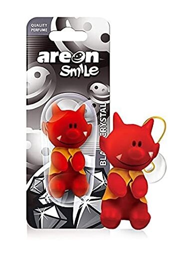 AREON Smile toy - Black Crystal oro gaiviklis / Devil AREON Smile toy - Black Crystal oro gaiviklis / Devil