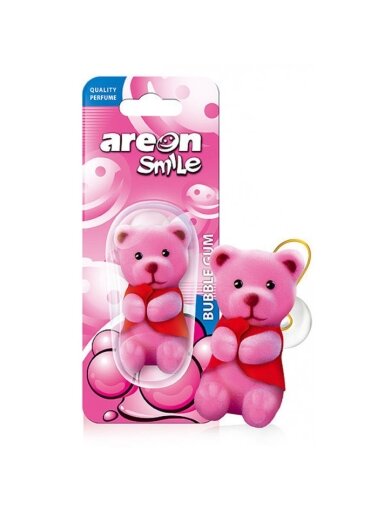 AREON Smile toy - Bubble Gum oro gaiviklis / Teddy Bear AREON Smile toy - Bubble Gum oro gaiviklis / Teddy Bear
