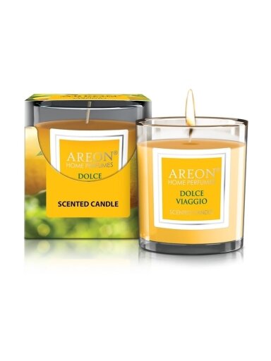 Aromatinė žvakė AREON Dolce Viaggio 120 g