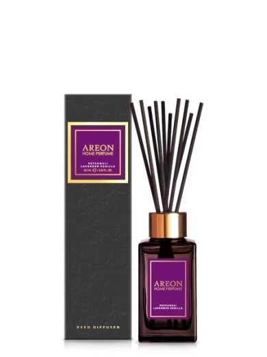 AREON BLACK PATCHOULI-LAVENDER-VANILLA oro gaiviklis namams 85ml