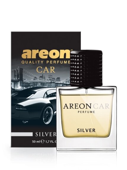 AREON CAR PERFUME - Silver, 50ml AREON CAR PERFUME - Silver, 50ml