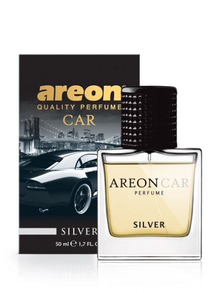 AREON CAR PERFUME - Silver, 50ml AREON CAR PERFUME - Silver, 50ml