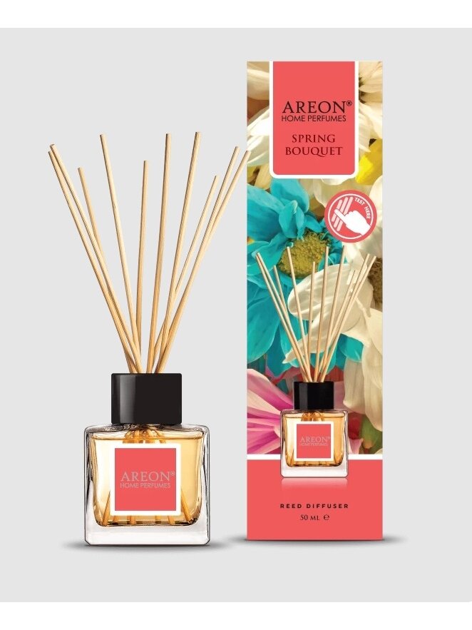 Areon oro gaiviklis namams STICKS - Spring Bouquet 50 ml